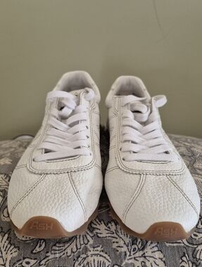 Ash White Leather Sneakers, Mint Condition, 6 (Fit true to size)